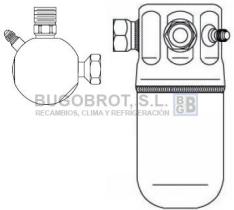 Bugobrot 2000009 - FILTRO DESHIDRATADOR OPEL CALIBRA