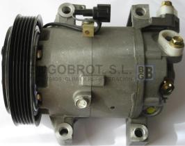 Bugobrot 51N9F500 - COMPRESOR CALSONIC CSV13 C-BRIDA P6