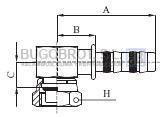 Bugobrot 6522598 - RACOR TUB. FRIGOSTAR X08 90º