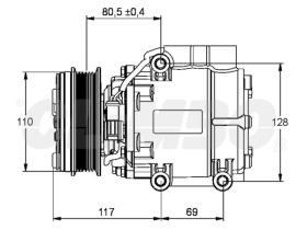 ElectroAuto 20E0091 - COMP.ND FORD