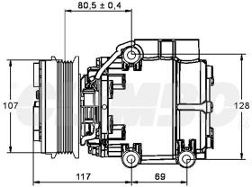 ElectroAuto 20V1027 - COMP.SCROLL FORD(=20V1026)