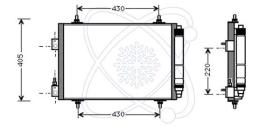 ElectroAuto 30C0055 - CONDENSADOR A/C->EQUIPO ORIGINAL CI