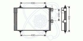 ElectroAuto 30C0061 - CONDENSADOR A/C->EQUIPO ORIGINAL CI