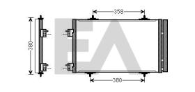 ElectroAuto 30C0072 - CONDENSADOR A/C->EQUIPO ORIGINAL CI