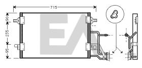 ElectroAuto 30C02012 - CONDENSADOR->APLICACION ORIGINAL AU