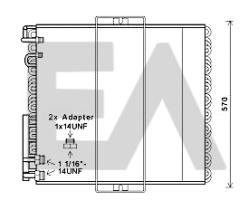 ElectroAuto 30C13036 - CONDENSADOR->APLICACION ORIGINAL LA