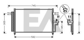 ElectroAuto 30C28063 - CONDENSADOR->APLICACION ORIGINAL HY