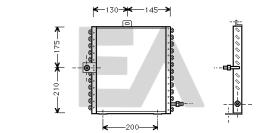 ElectroAuto 30C58001 - CONDENSADOR->APLICACION ORIGINAL PO