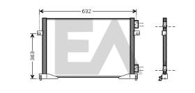 ElectroAuto 30C60043 - CONDENSADOR VAUXHALL