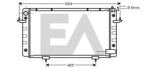 ElectroAuto 31R05019 - RADIADOR->APLICACION ORIGINAL LANDR