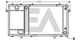 ElectroAuto 31R05027 - RADIADOR->APLICACION ORIGINAL LANDR