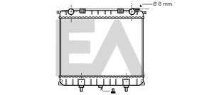 ElectroAuto 31R05028 - RADIADOR->APLICACION ORIGINAL LANDR