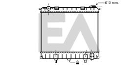 ElectroAuto 31R05029 - RADIADOR->APLICACION ORIGINAL LANDR