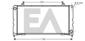 ElectroAuto 31R05030 - RADIADOR->APLICACION ORIGINAL DAF