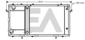 ElectroAuto 31R05033 - RADIADOR->APLICACION ORIGINAL LANDR