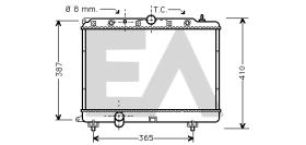 ElectroAuto 31R05038 - RADIADOR AGUA ROVER