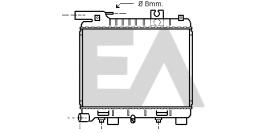 ElectroAuto 31R07023 - RADIADOR->APLICACION ORIGINAL BMW