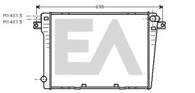 ElectroAuto 31R07024 - RADIADOR->APLICACION ORIGINAL BMW