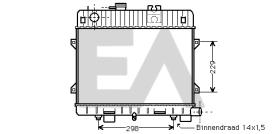 ElectroAuto 31R07027 - RADIADOR->APLICACION ORIGINAL BMW