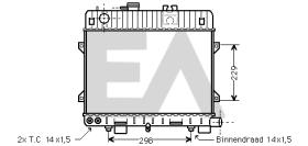 ElectroAuto 31R07028 - RADIADOR->APLICACION ORIGINAL BMW