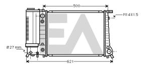 ElectroAuto 31R07033 - RADIADOR->APLICACION ORIGINAL BMW