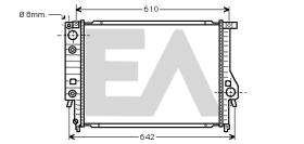 ElectroAuto 31R07042 - RADIADOR->APLICACION ORIGINAL BMW