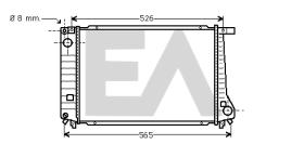 ElectroAuto 31R07046 - RADIADOR->APLICACION ORIGINAL BMW