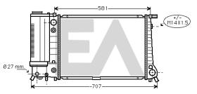 ElectroAuto 31R07048 - RADIADOR->APLICACION ORIGINAL BMW