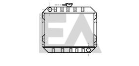 ElectroAuto 31R22005 - RADIADOR->APLICACION ORIGINAL FORD