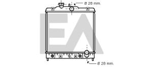  31R26024 - RADIADOR->APLICACION ORIGINAL HONDA