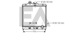  31R26040 - RADIADOR->APLICACION ORIGINAL HONDA