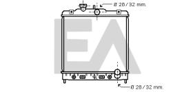  31R26043 - RADIADOR->APLICACION ORIGINAL HONDA