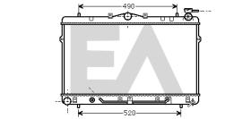 ElectroAuto 31R28121 - RADIADOR->APLICACION ORIGINAL HYUND