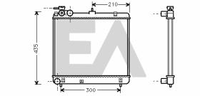 ElectroAuto 31R28124 - RADIADOR->APLICACION ORIGINAL HYUND