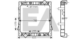 ElectroAuto 31R30038 - RADIADOR->APLICACION ORIGINAL IVECO