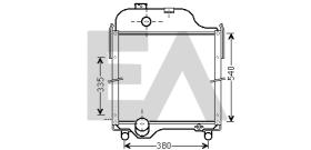 ElectroAuto 31R32005 - RADIADOR->APLICACION ORIGINAL JOHN