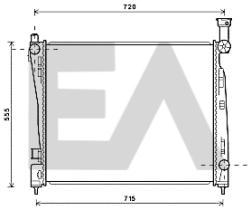 ElectroAuto 31R33020 - RADIADOR->APLICACION ORIGINAL JEEP