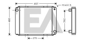 ElectroAuto 31R34001 - RADIADOR->APLICACION ORIGINAL JUNGH