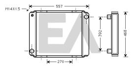 ElectroAuto 31R34002 - RADIADOR->APLICACION ORIGINAL JUNGH