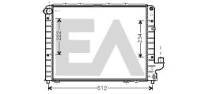 ElectroAuto 31R40015 - RADIADOR->APLICACION ORIGINAL ALFA