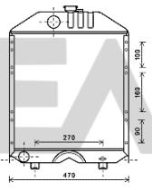 ElectroAuto 31R41001 - RADIADOR->APLICACION ORIGINAL LANDI