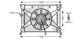 ElectroAuto 31R42003 - RADIADOR->APLICACION ORIGINAL LIGIE