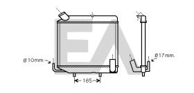 ElectroAuto 31R42004 - RADIADOR->APLICACION ORIGINAL LIGIE