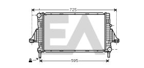 ElectroAuto 31R44003 - RADIADOR->APLICACION ORIGINAL SMART