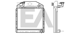 ElectroAuto 31R45014 - RADIADOR->APLICACION ORIGINAL MERCE