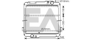 ElectroAuto 31R46035 - RADIADOR->APLICACION ORIGINAL MASSE