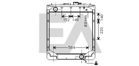 ElectroAuto 31R47001 - RADIADOR->APLICACION ORIGINAL MAN