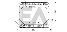 ElectroAuto 31R47010 - RADIADOR->APLICACION ORIGINAL MAN