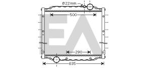 ElectroAuto 31R47013 - RADIADOR->APLICACION ORIGINAL MAN