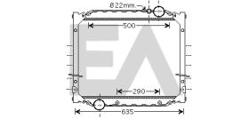 ElectroAuto 31R47015 - RADIADOR->APLICACION ORIGINAL MAN